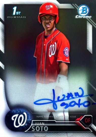 The Best Juan Soto Rookie Cards And Prospect Cards Full Guide Sports