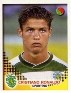 Panini Futebol Cristiano Ronaldo Soccer Sticker