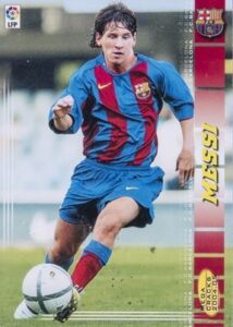 2004/05 Panini Megacracks Lionel Messi #71 Soccer Rookie Card