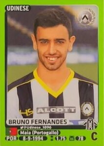 2014-15 Panini Calciatori Bruno Fernandes #515