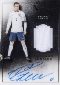 2016-17 Panini Noir Autograph Memorabilia Cristiano Ronaldo #MCCR7