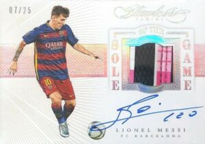 2016 Panini Flawless Sole Of The Game Lionel Messi #SS-LM