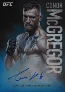 2017 Topps UFC Fire Autographs Conor McGregor #FA-CM