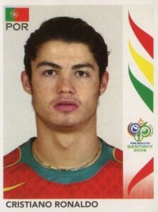 Panini 2006 Fifa World Cup Cristiano Ronaldo Soccer Sticker