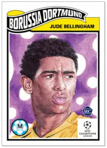 Jude Bellingham Topps UCL Living Set Soccer Card