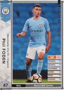 2017-18 Panini WCCF Phil Foden #EXTRA