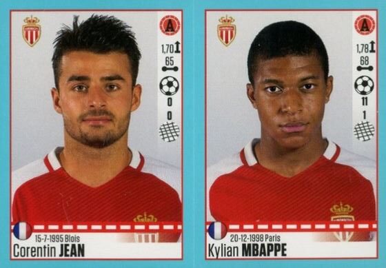 Pochette Panini Foot 2016-17 Ligue 1 - Autocollant Rookie Mbappé - Neuf