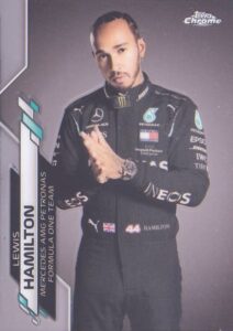 2020 Topps Chrome Formula 1 Lewis Hamilton #1
