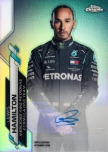 2020 Topps Chrome Formula 1 Lewis Hamilton Autograph #LH