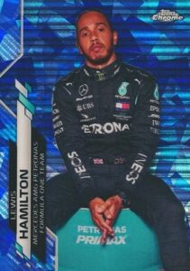 2020 Topps Chrome Sapphire Edition Formula 1 Variation Lewis Hamilton #1
