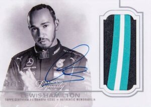 2020 Topps Dynasty Formula 1 Lewis Hamilton Autograph Patch