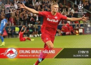2019-20 Topps Now Champions League Erling Haland #11