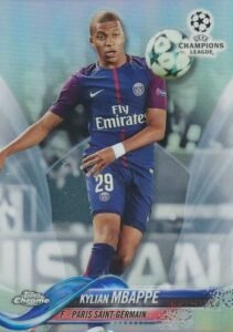 2017-18 Topps Chrome UEFA Champions League Kylian Mbappe #41