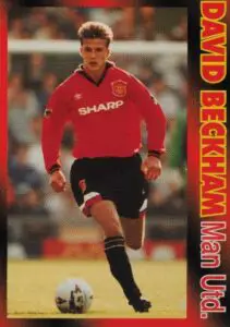 1995 LCD Publishing Premier Strikers David Beckham #62