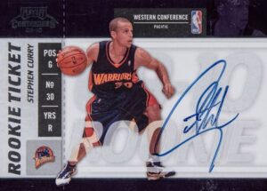 2009-10 Playoff Contenders Stephen Curry Autograph #106