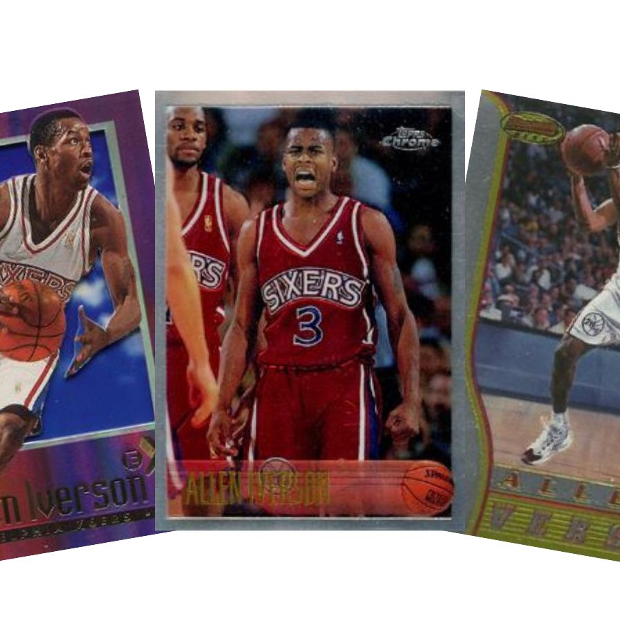 The 8 Best Allen Iverson Rookie Cards - Sports Card Specialist