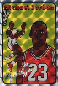 1985-86 Prism-Jewel Michael Jordan Rookie Card