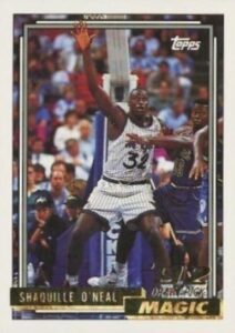 1992-93 Topps Gold Shaquille O’Neal #362