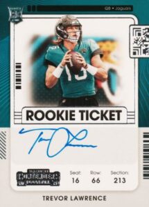 2021 Panini Contenders Rookie Ticket Trevor Lawrence Autograph #101