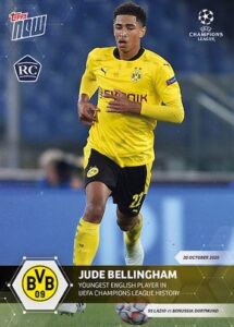 2020-21 Topps Now UEFA Champions League Jude Bellingham #2