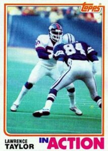 1982 Topps In Action Lawrence Taylor #435