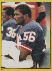 1982 Topps Sticker Lawrence Taylor #92