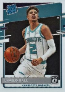2020-21 Donruss Optic Rated Rookie LaMelo Ball Rookie Card #153