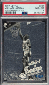 1997 Fleer Ultra Masterpiece Michael Jordan #23P