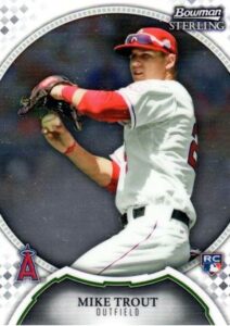 2011 Bowman Sterling Mike Trout #22
