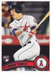 2011 Topps Update Series Mike Trout #US175