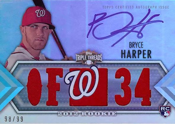 What Are The Best Bryce Harper Rookie Cards And Prospect Cards ...