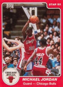 1984 Star Michael Jordan Rookie Card