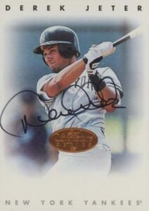 1996 Leaf Signature Series Autographs Derek Jeter Bronze
