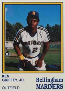 1987 Bellingham Mariners Ken Griffey Jr. #15