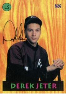 1992 Little Sun High School Prospects Autographs Derek Jeter