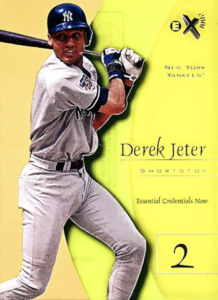 1998 EX-2001 Credentials Now Derek Jeter #7