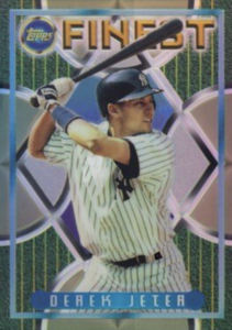 1995 Topps Finest Refractor Derek Jeter #279