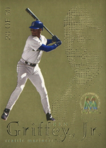 1999 SkyBox Molten Metal Fusion Titanium Ken Griffey Jr. #33F