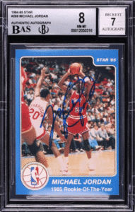 1984-85 Star Michael Jordan #288 (BGS 8)