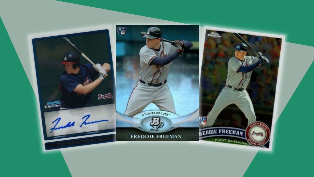 Freddie Freeman 2011 Bowman Chrome Blue Autograph Rookie Card /250