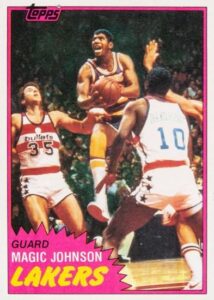 1981-82 Topps Magic Johnson #21