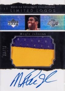 Exquisite Collection Magic Johnson Autographs