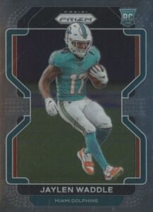 2021 Panini Prizm Jaylen Waddle Rookie Card #338