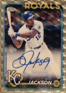 2024 Topps Chrome Legends Autograph Superfractor Bo Jackson #CLA-BJ