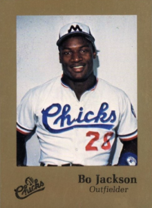 1986 Memphis Chicks #28 Gold Bo Jackson