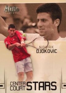 2006 Ace Authentic Grand Slam Center Court Stars Novak Djokovic #CC-2