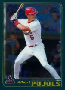 2001 Topps Traded Albert Pujols Rookie Card #T247