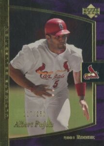2001 Ultimate Collection Albert Pujols Rookie Card #111