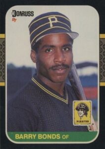 1987 Donruss Barry Bonds Rookie Card #361