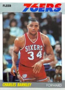 1987-88 Fleer Basketball Charles Barkley #9